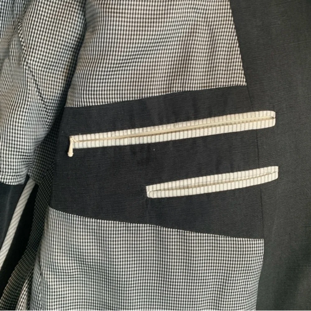 Jack Victor Dark Gray Suit Coat XL 42R Jacket Blazer A. Vitullo Notch Lapel